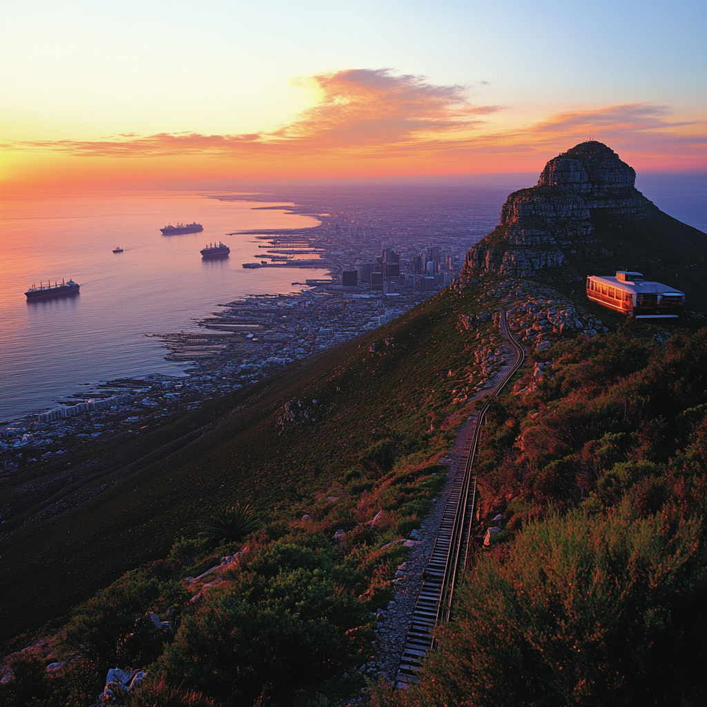 Table Mountain Vista Paint by diamonds kits