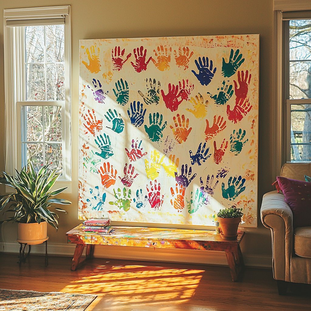 Sunlit Memories: A Canvas Of Joy Paint By Diamond