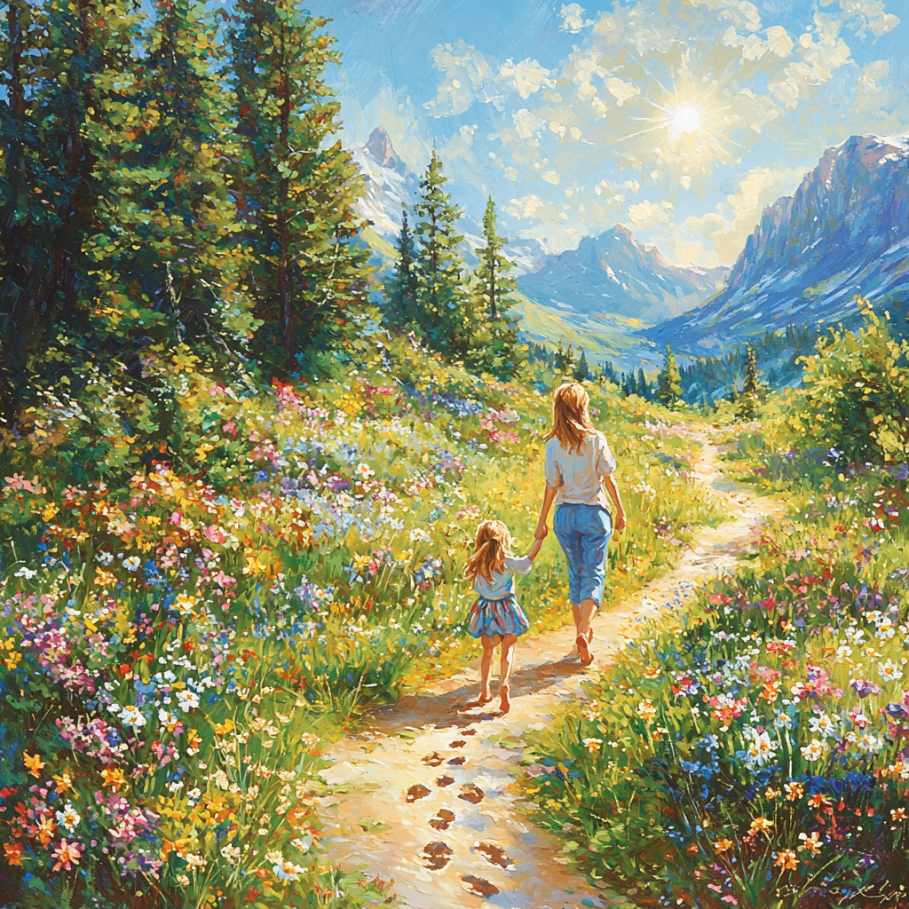 Funky Footprints: A Nature Adventure Diamonded Painting Kits