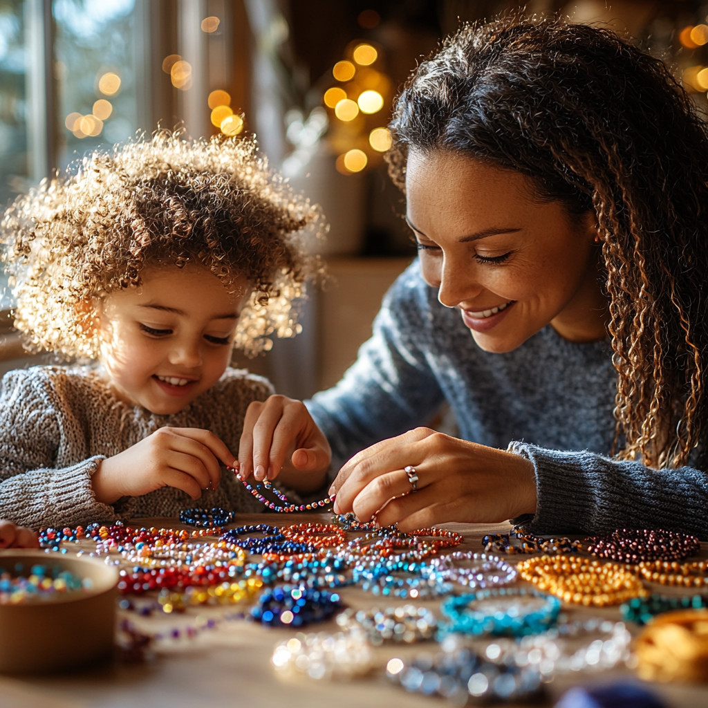 Love In The Details: Handmade Jewelry Keepsake Paint By Color