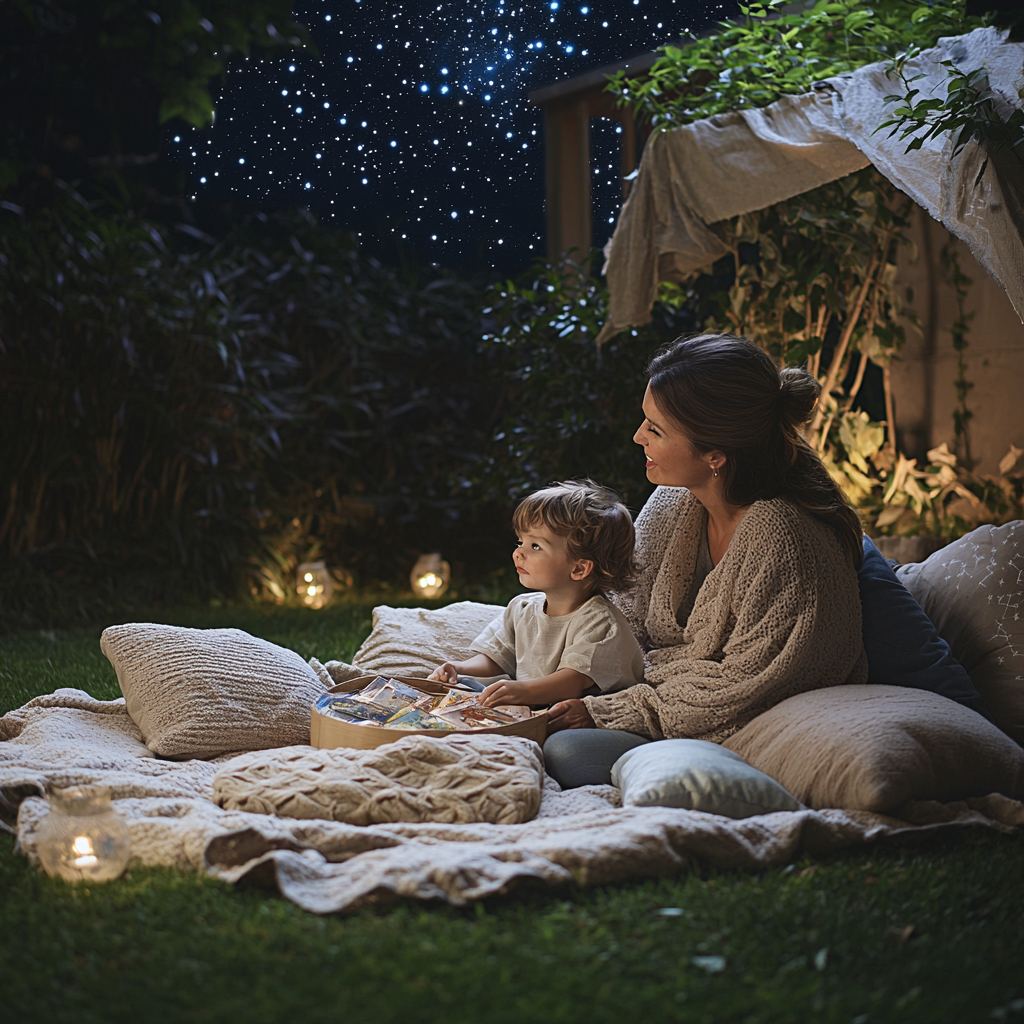 Whimsical Adventures: Storytelling Under The Stars Diamonded Painting Kits
