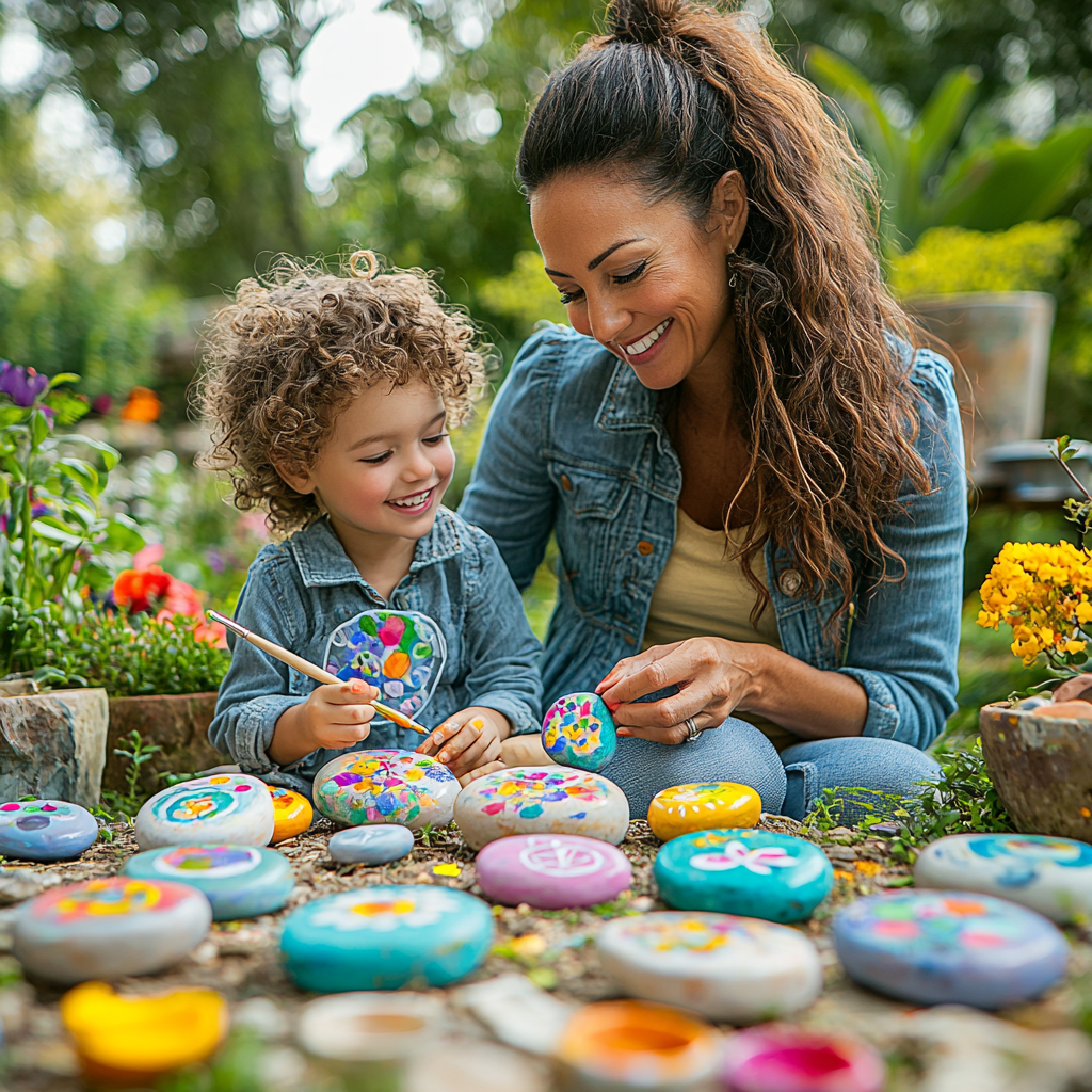 A Garden Of Stories: Creating A Story Stones Collection Paint By Diamond