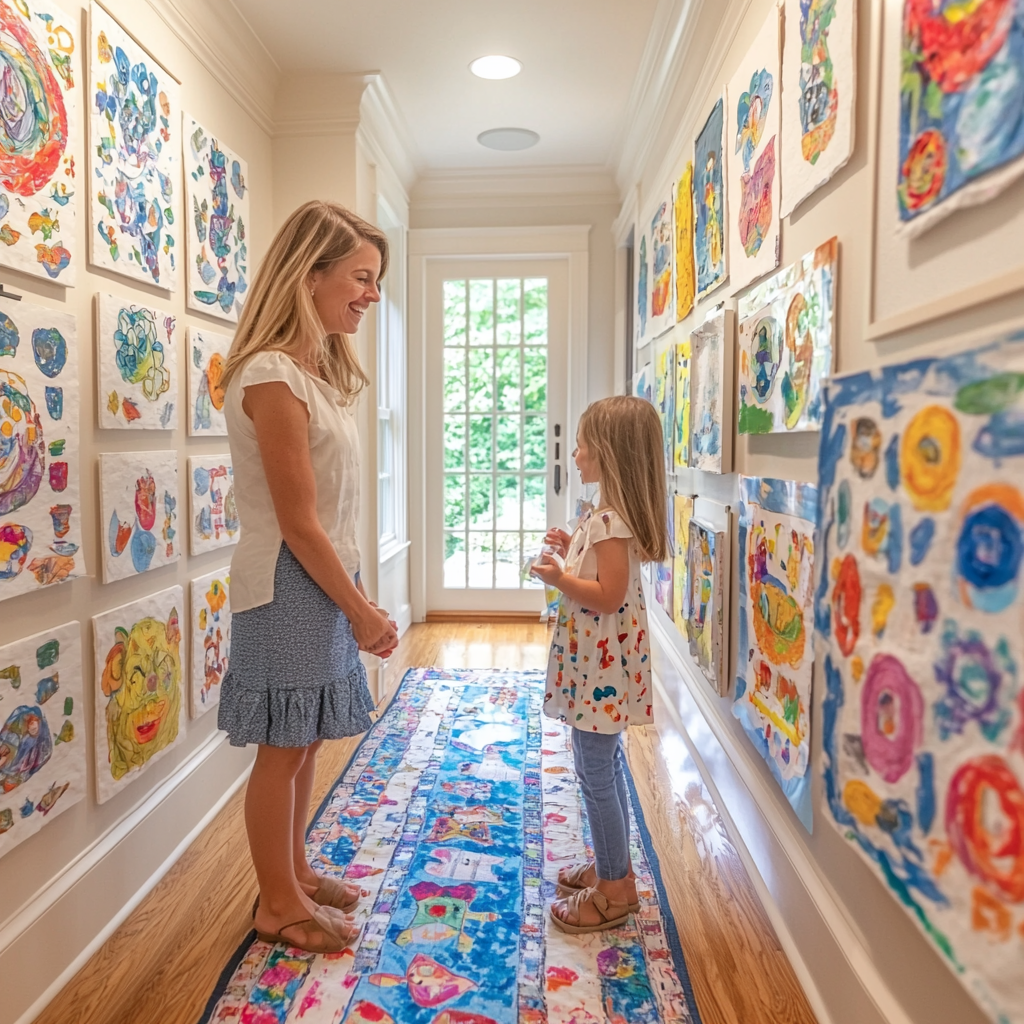 Artful Memories: Creating A Family Art Gallery Together Paint By Diamonds Kits