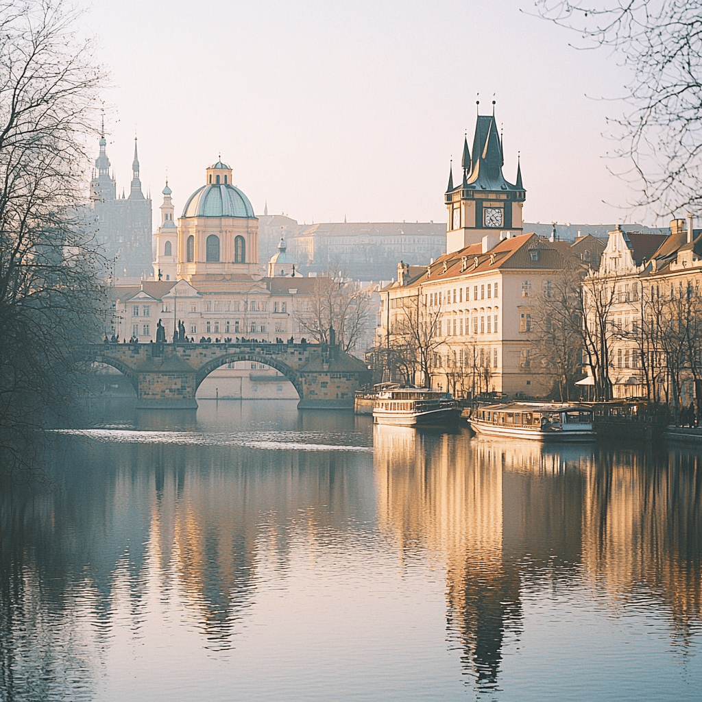 Vltava River Cruises - Prague DIY Paint By Diamonds