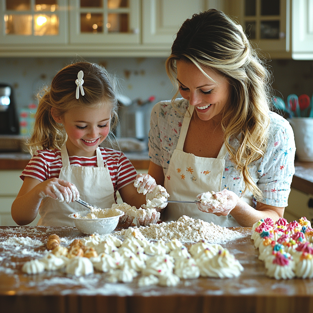 Warm Heart: A Family Bake-Off Challenge Paint By Diamonds Kits
