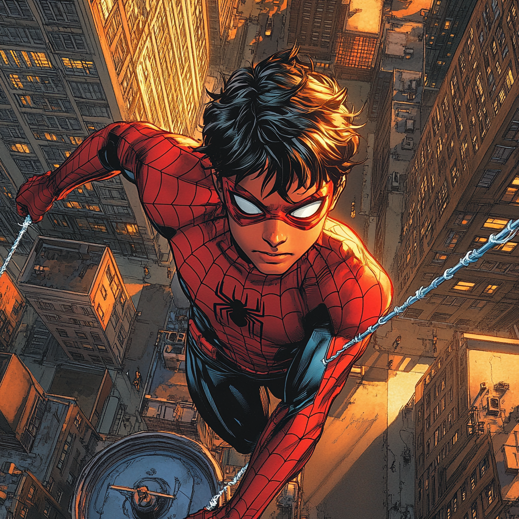 Tom Holland: Webs Of Youthful Courage diamond painting
