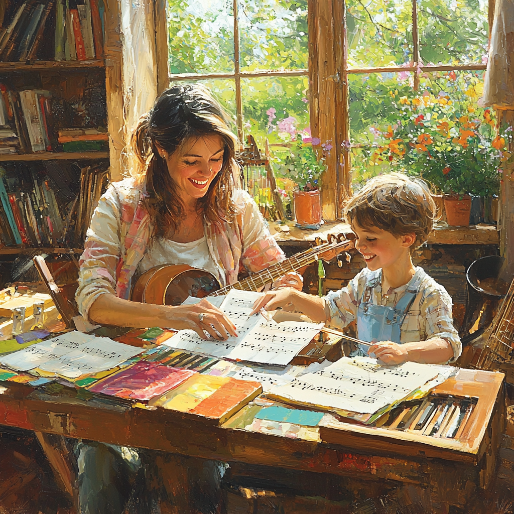 Heartfelt Harmony: Crafting A Family Music Album Paint By Diamond