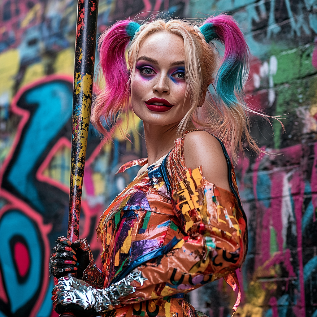 Margot Robbie: Revelry In Harley's World Painting Diamond Kit