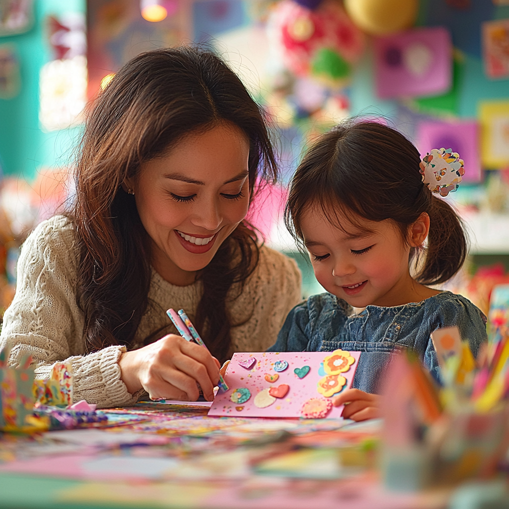 Creative Connections: Making Handmade Cards Paint By Color