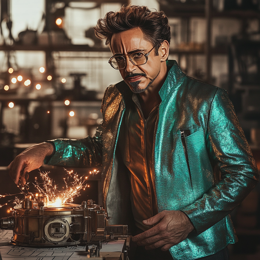 Robert Downey Jr.: The Iron Resonance Of A Modern Alchemist diamonded painting kits