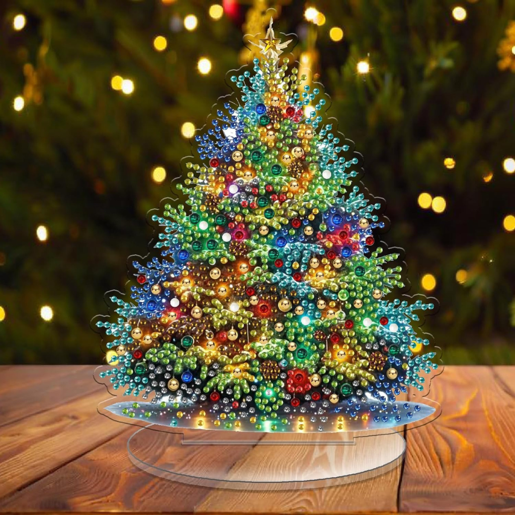 DIY Christmas Special Shaped Decorative Paint By Diamond