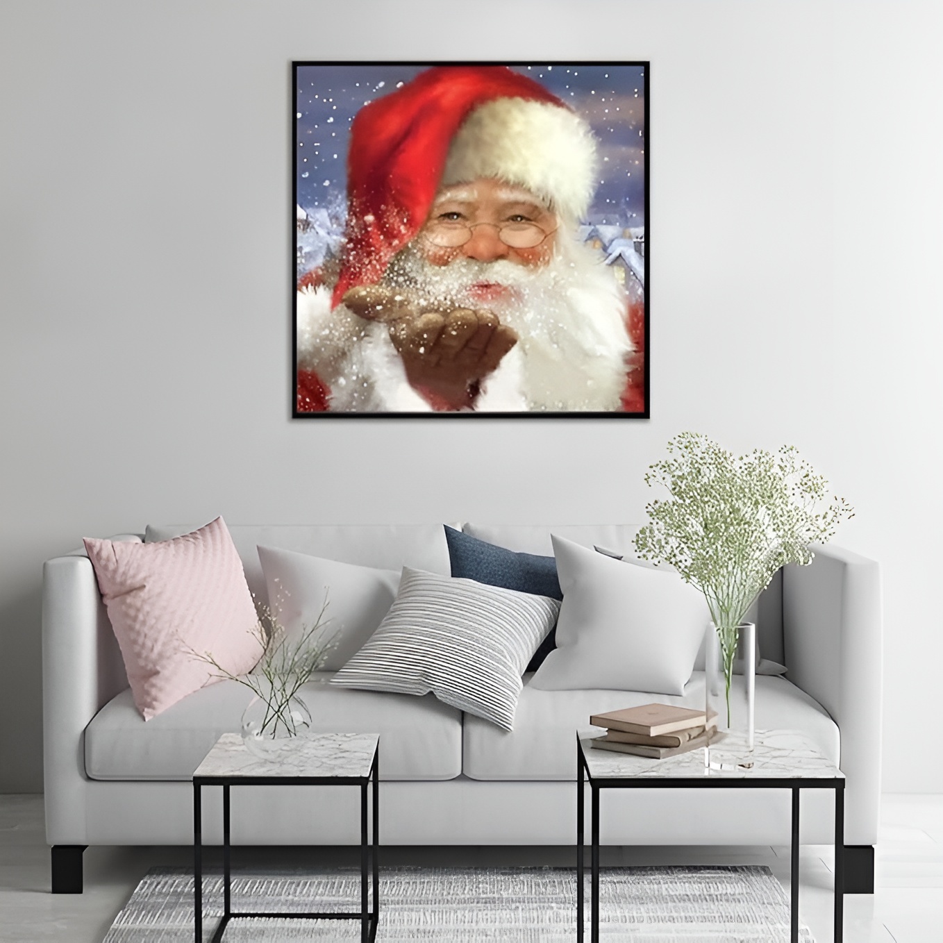 5D Santa Claus Diamond Art Painting Kits