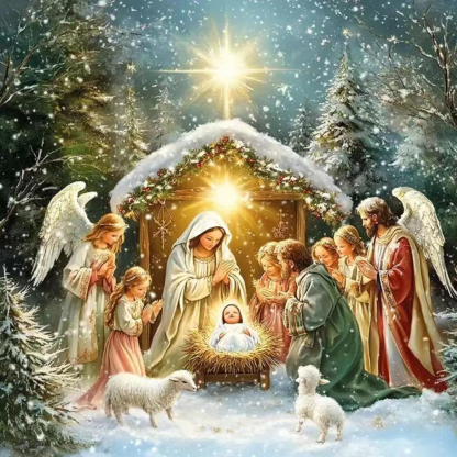 Santa Claus Themed Diamond Art Painting Kit