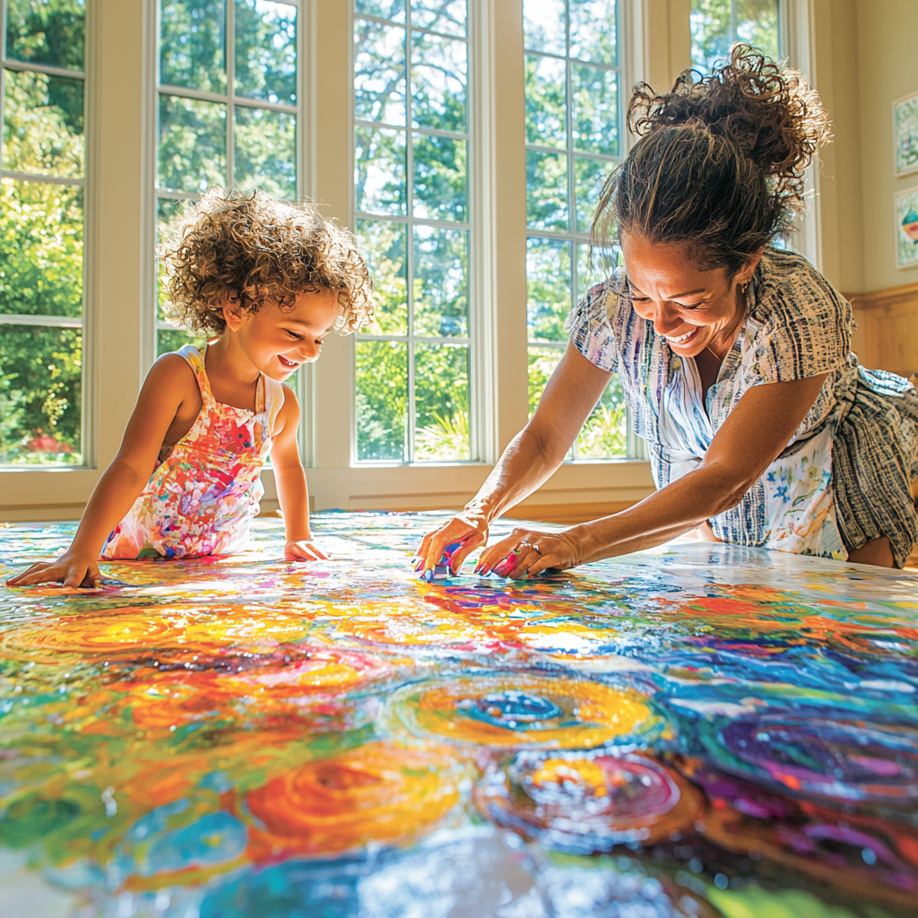 Together We Paint: Creating A Canvas Of Memories Paint By Diamond