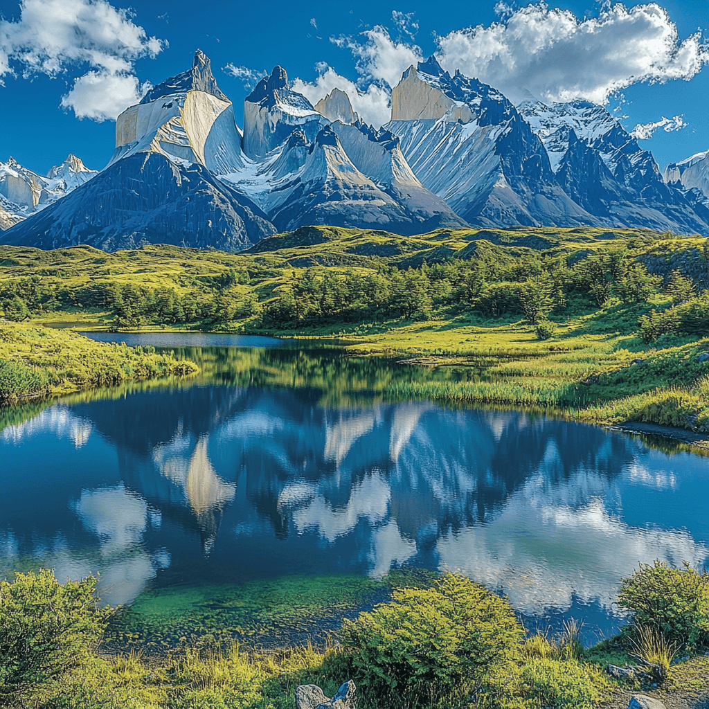 Torres Del Paine National Park - Chile Painting Diamond Kit