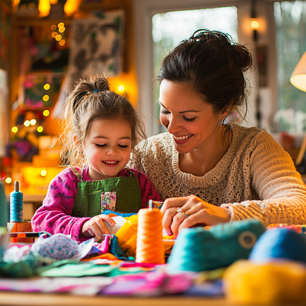 Threads Of Connection: Sewing Together Memories Diamonded Painting Kits