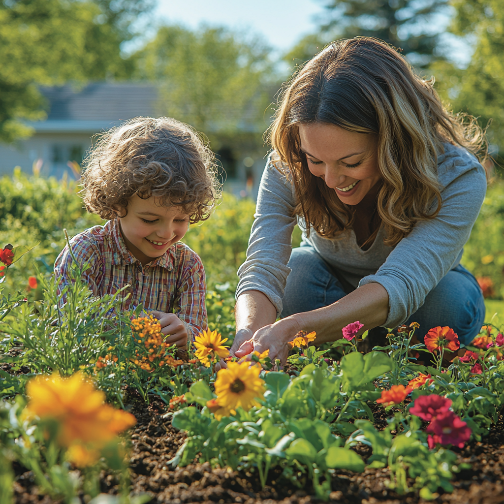 Hearts In Harmony: Building A Family Garden Together Paint By Diamonds Kits
