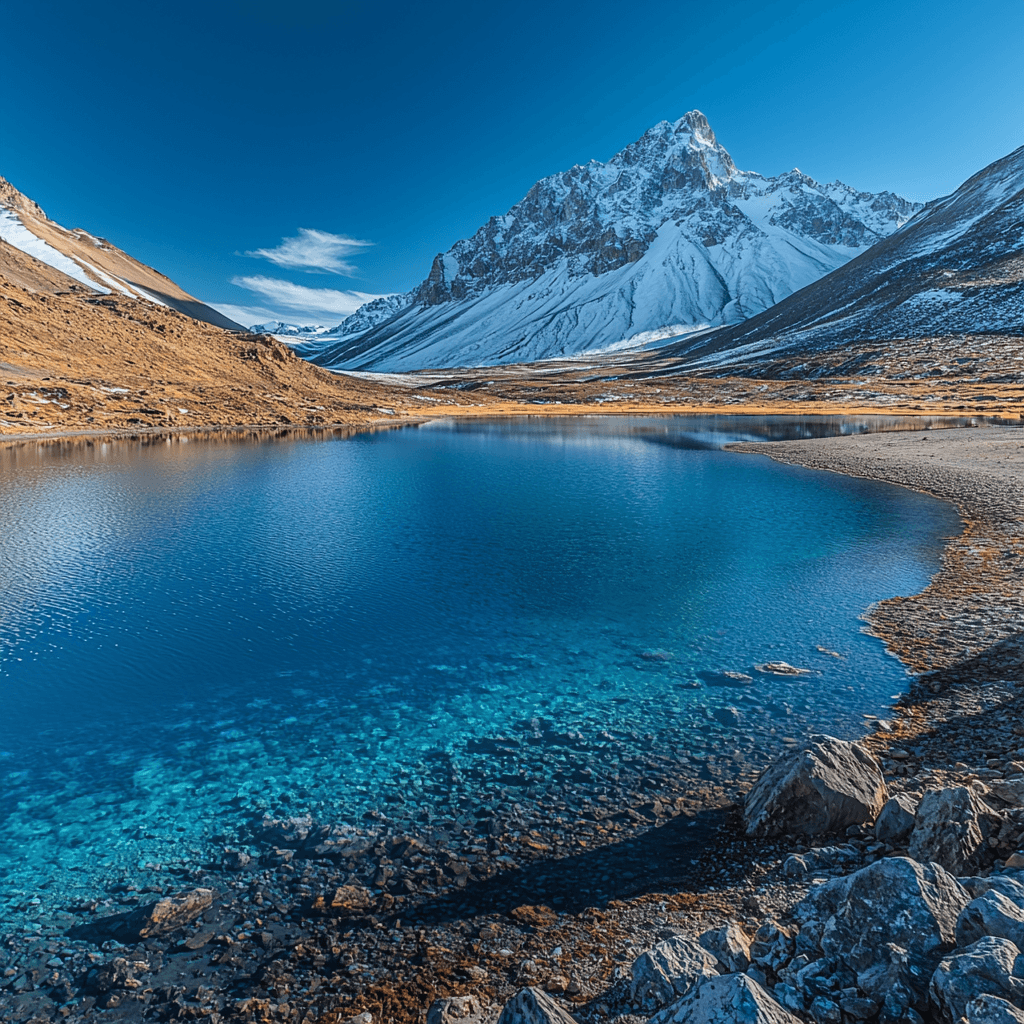 Pangong Lake - India DIY Paint By Diamonds