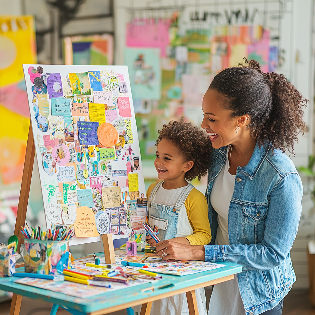 Building Dreams: Crafting A Family Vision Board Together Paint By Diamonds Kits