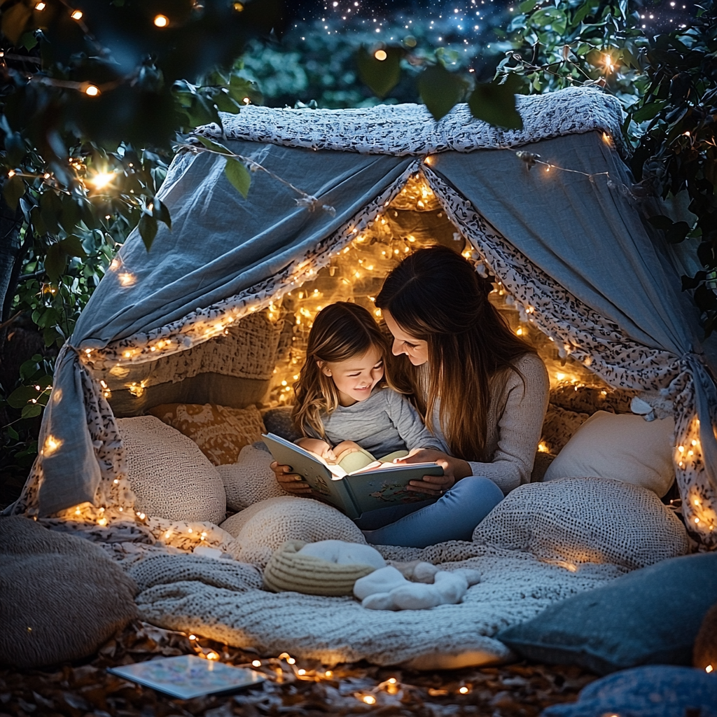 Twilight Tales: Storytelling Under The Stars Paint By Color