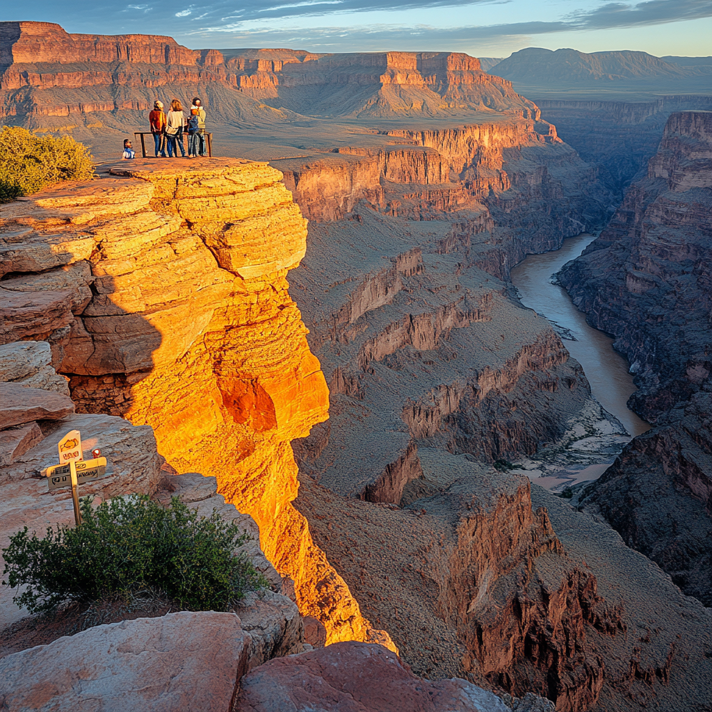 Grand Canyon Vista Overlook paint by diamonds