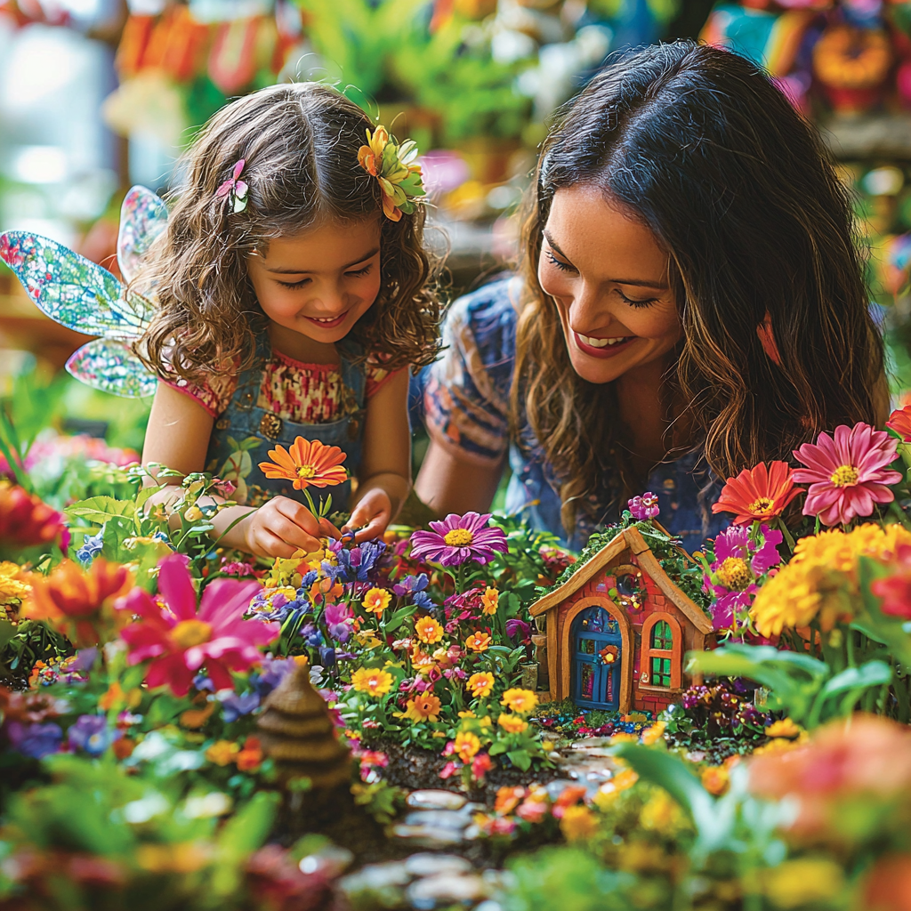 Magical Moments: A Journey Through A Fairy Garden Diamonded Painting Kits