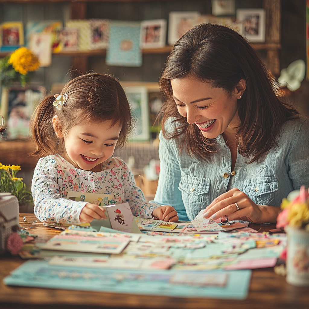Crafting Memories: A Handmade Scrapbook Adventure Paint By Diamond