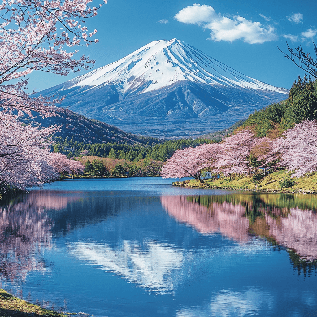 Mount Fuji Diamonded Painting Kits