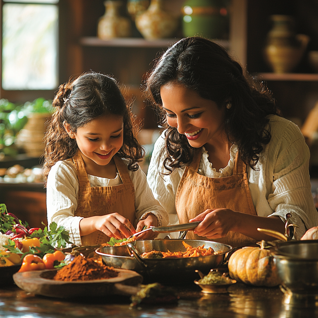 Culinary Adventure: A Family International Food Day Paint By Diamonds Kits