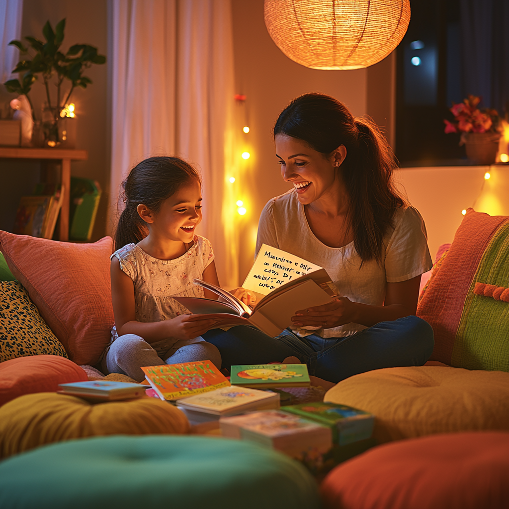 Echos Of Love: A Family Poetry Reading Night Paint By Diamond