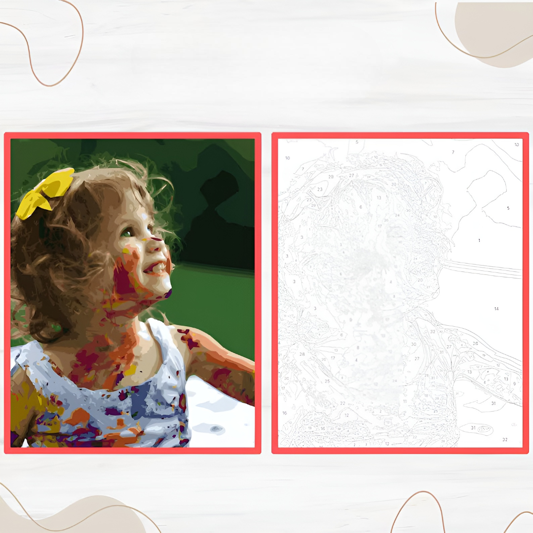 Personalized Color by Number Pages, Paint by Number, Digital, Procreate, Printable, Gift For Adult, Kid, Him and Her, Family, Homeschool