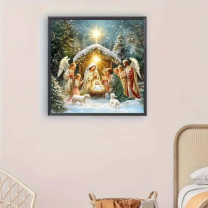 Santa Claus Themed Diamond Art Painting Kit