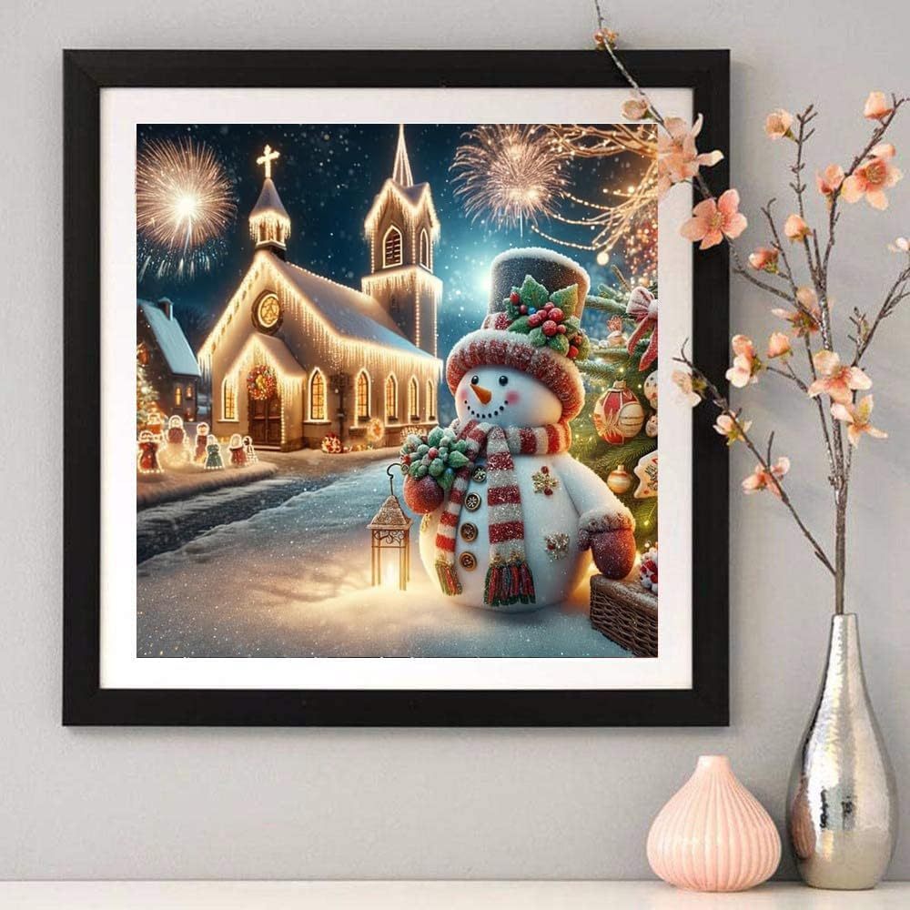 Merry Christmas Diamond Painting Kit for Adults