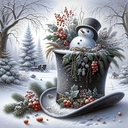 5D Christmas Deer Diamond Painting Art Kit