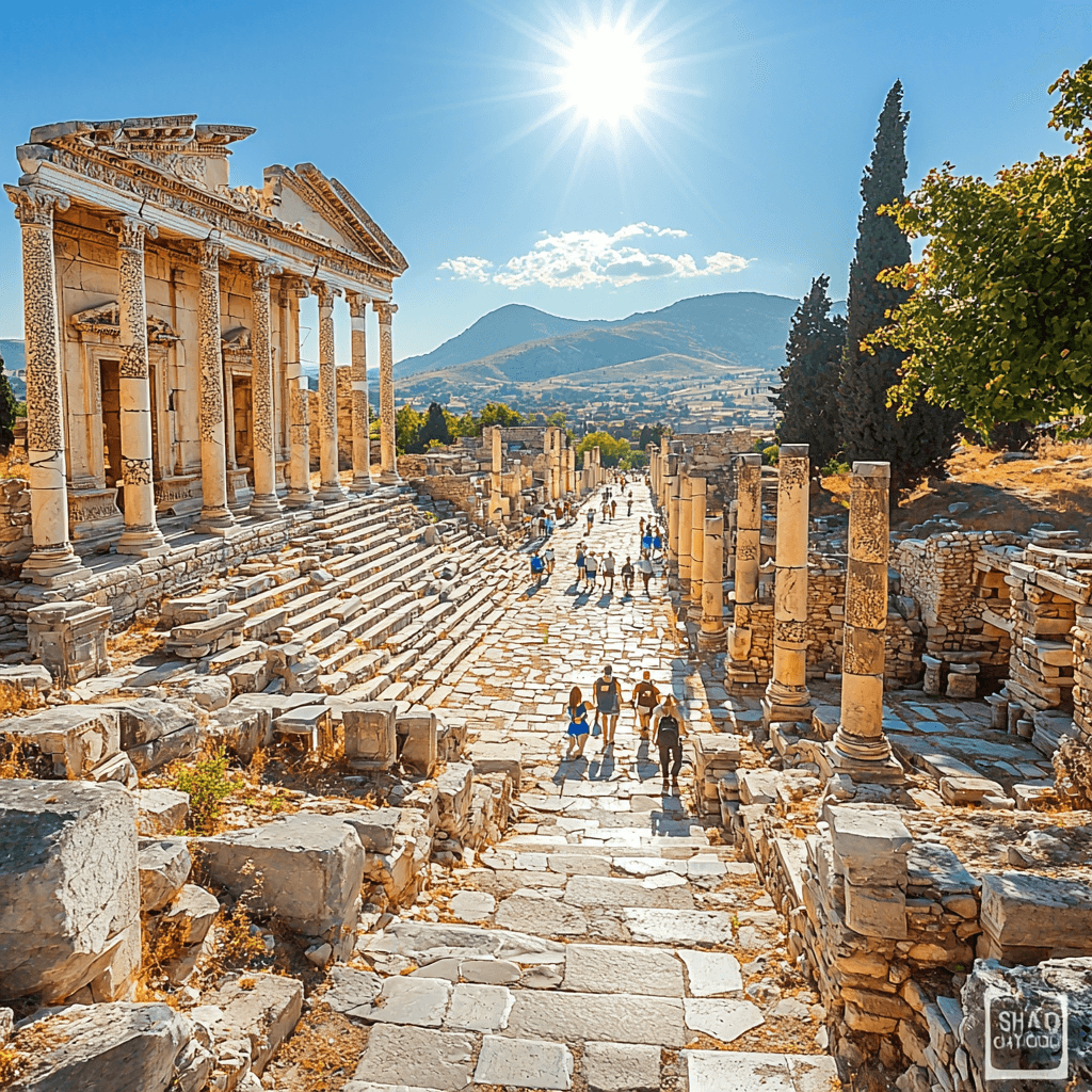 Ephesus Ancient City Paint By Color