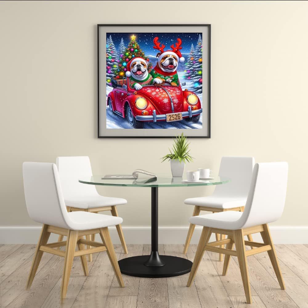 Merry Christmas Diamond Painting Kit for Adults