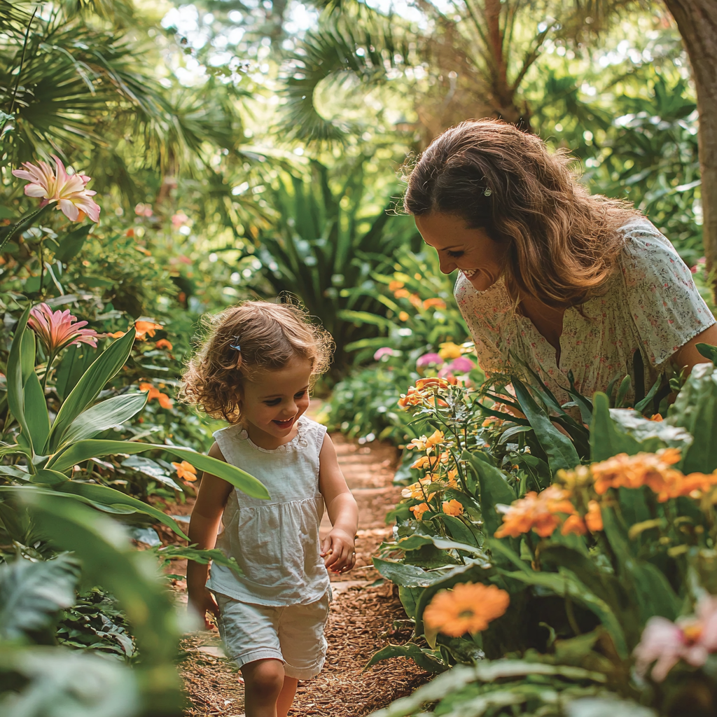 Nurtured By Nature: A Botanical Garden Adventure Paint By Diamond