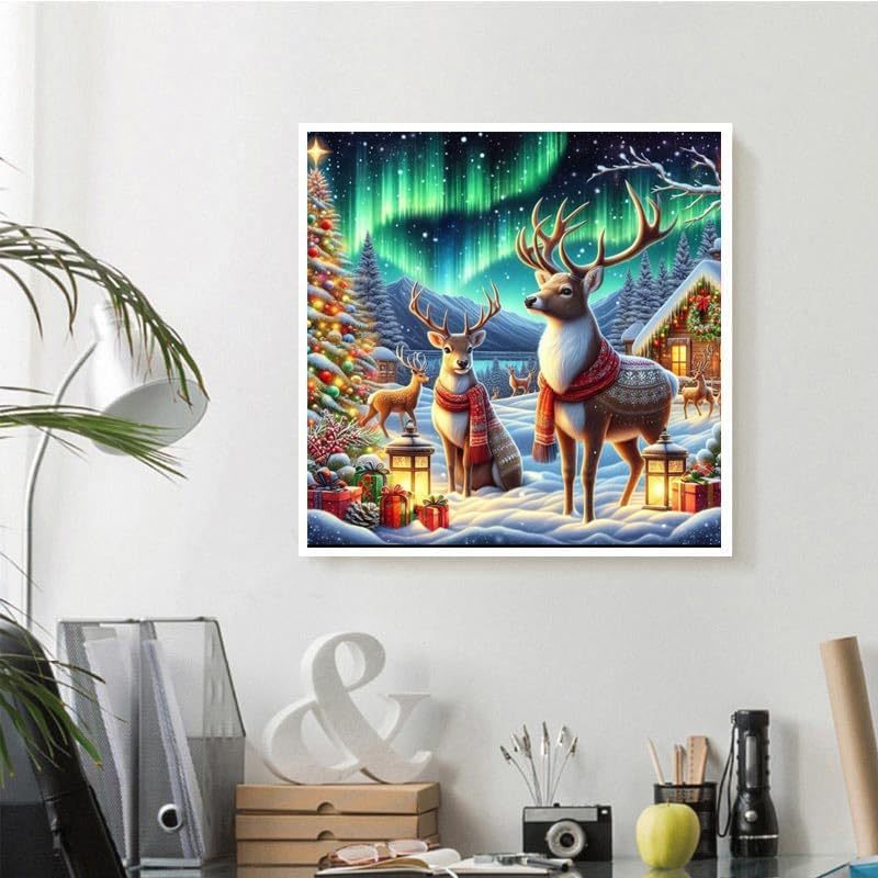 Merry Christmas Diamond Painting Kit for Adults