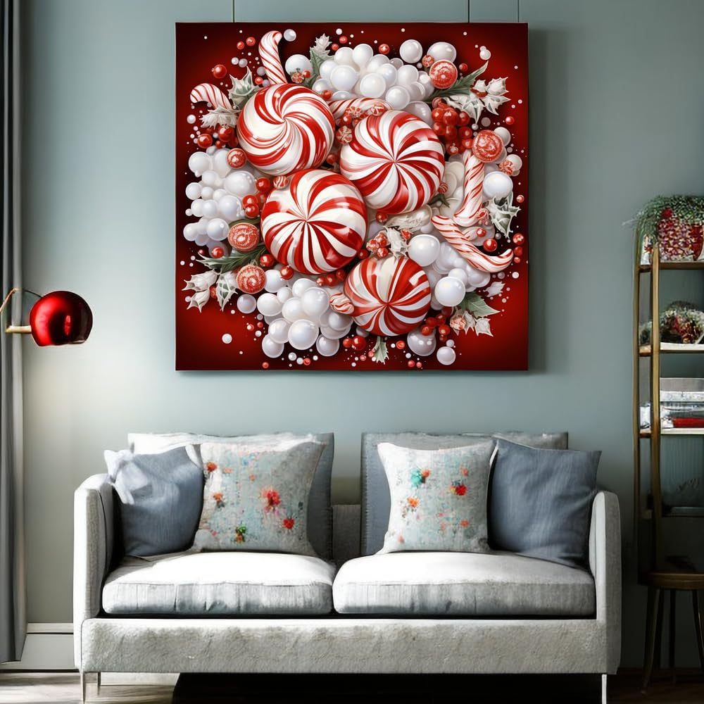 Candy And Snowman DIY Decoration Paint By Diamond Set