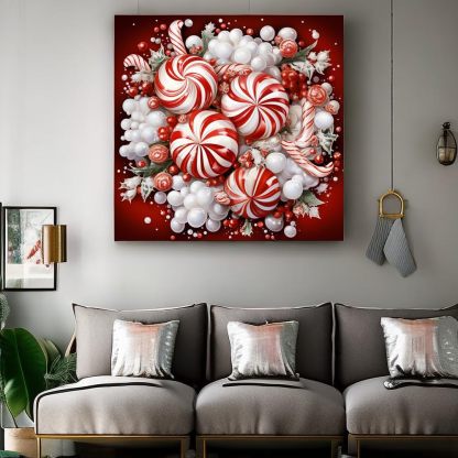 Candy And Snowman DIY Decoration Paint By Diamond Set