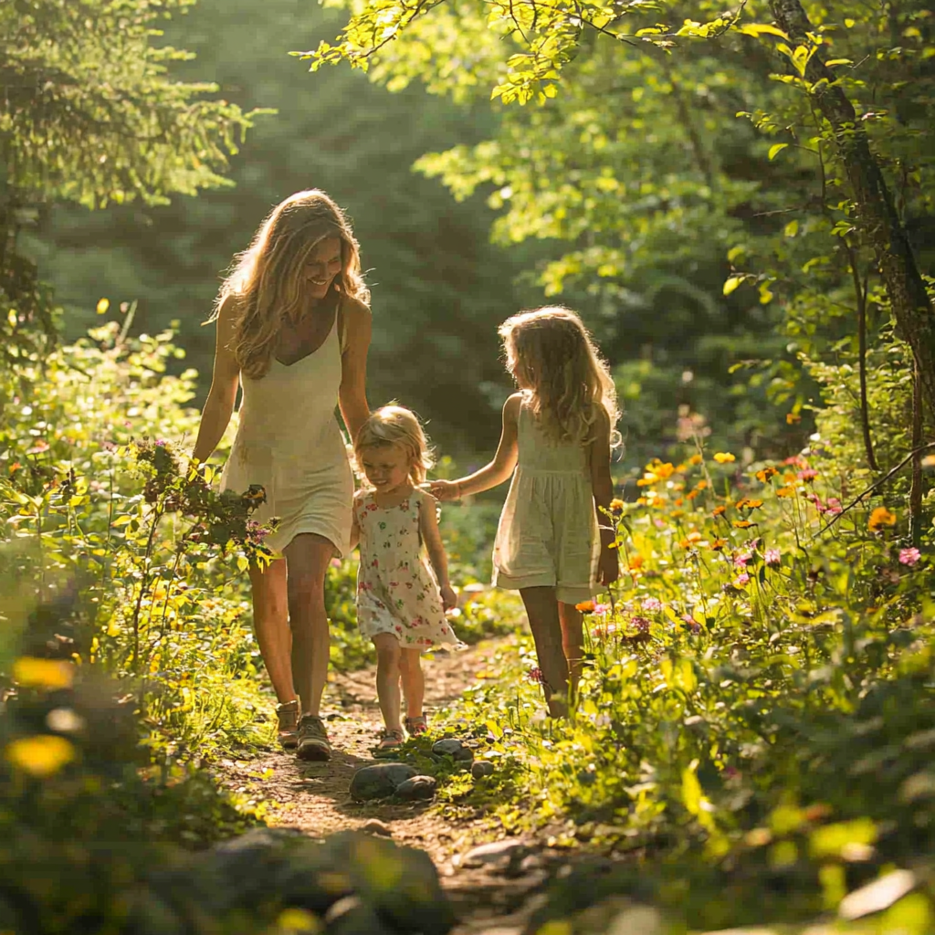 Journey Of A Thousand Steps: A Nature Hike Together Paint By Diamond