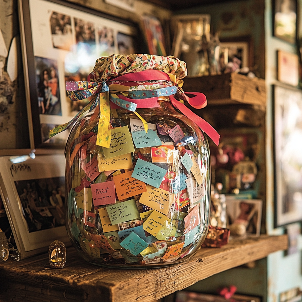 Whispers Of Love: A Memory Jar To Cherish Paint By Color