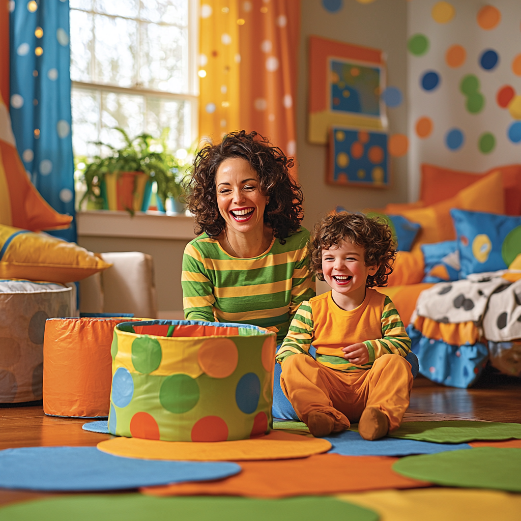 Laughter And Love: A Family Comedy Night Paint By Diamond