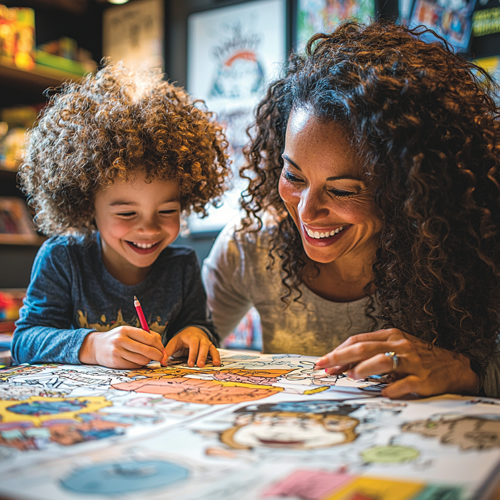 Sunshine Stories: Creating A Family Comic Book Together Paint By Diamonds Kits