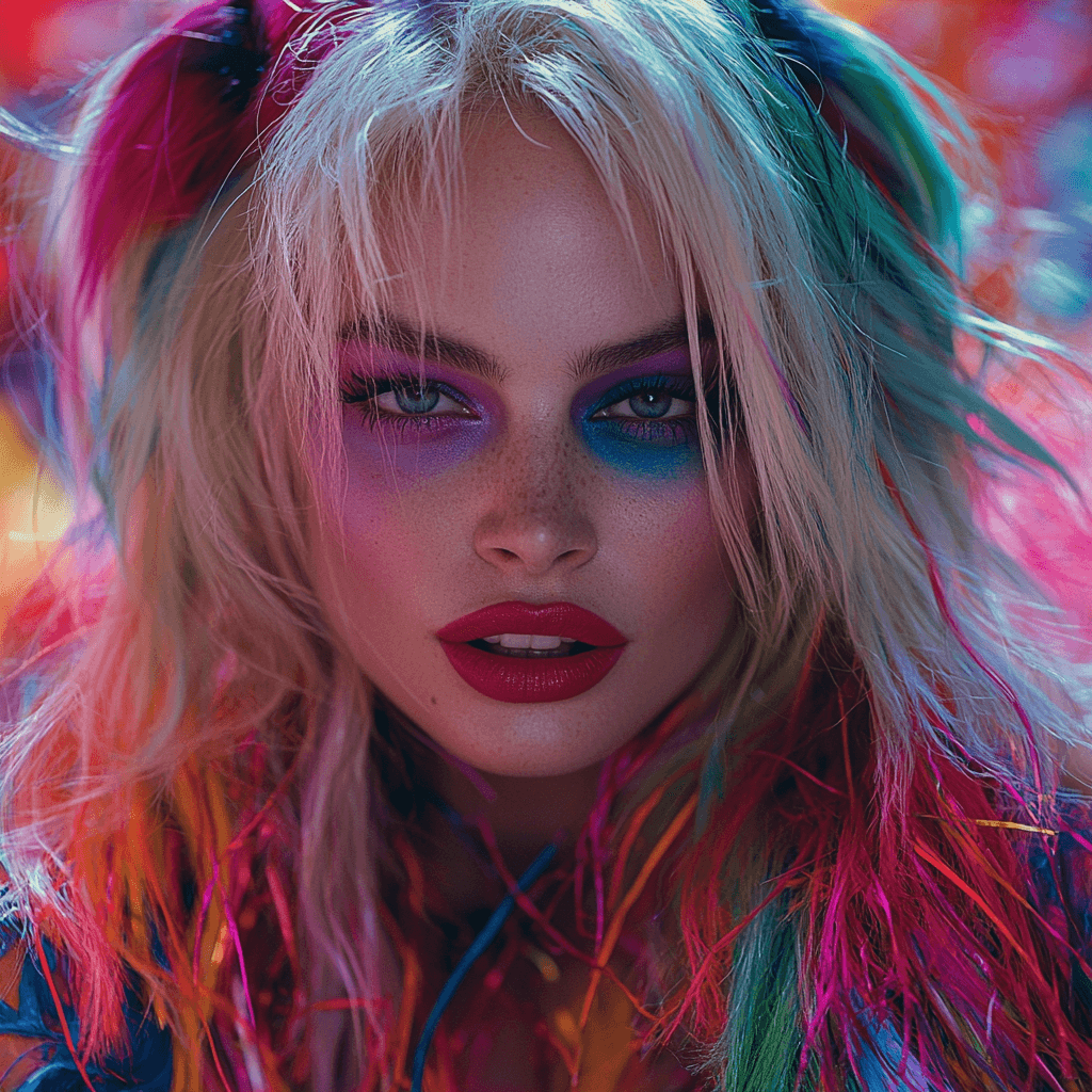 Margot Robbie: The Enigmatic Queen Of Chaos Painting By Diamonds Kit