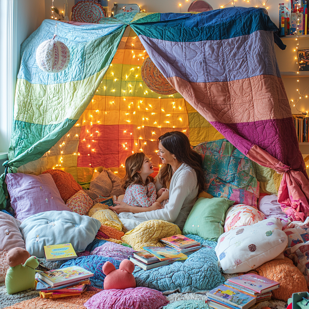Whimsical Adventures: Building A Fort Of Dreams Together Diamonded Painting Kits