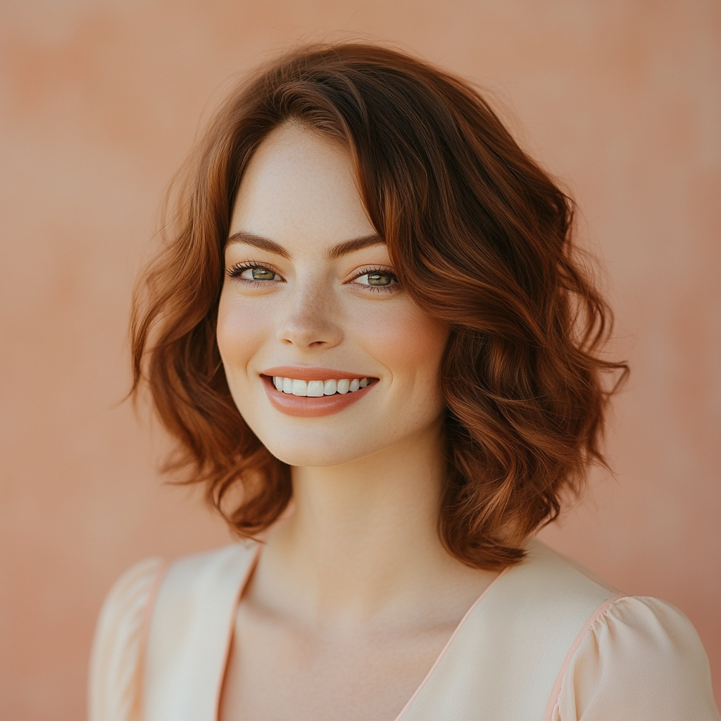 Emma Stone: Radiating The Silver Screens Effervescent Glow Paint by diamonds kits