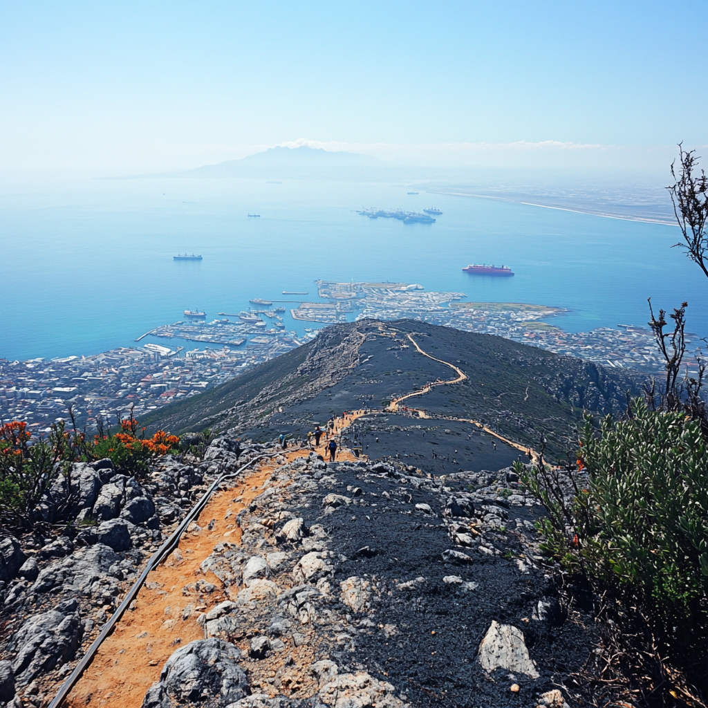 Tabletop Expedition Table Mountain diamond painting