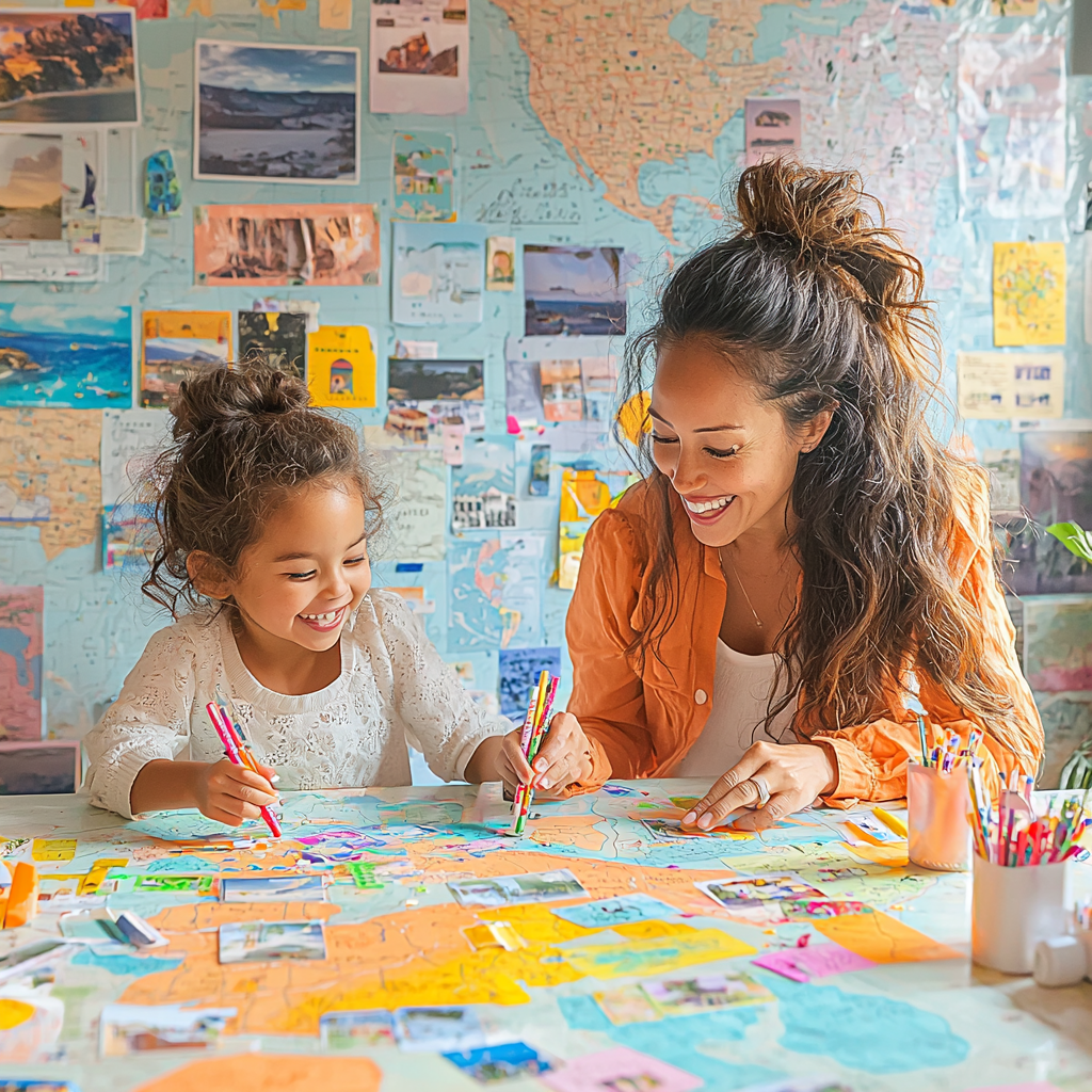 Infinite Journeys: Mapping Adventures Together Diamonded Painting Kits