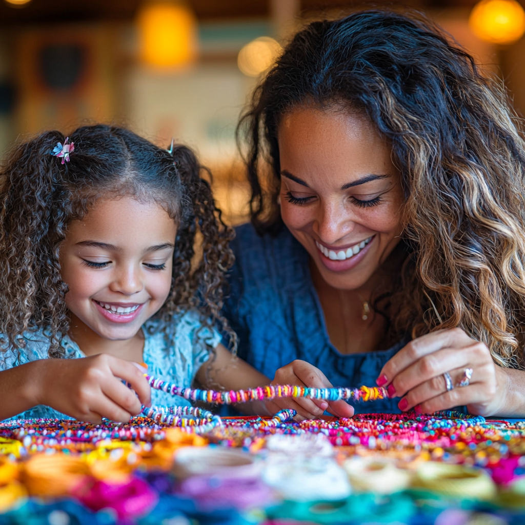 Friendship Bracelets: Crafting Together Paint By Diamond